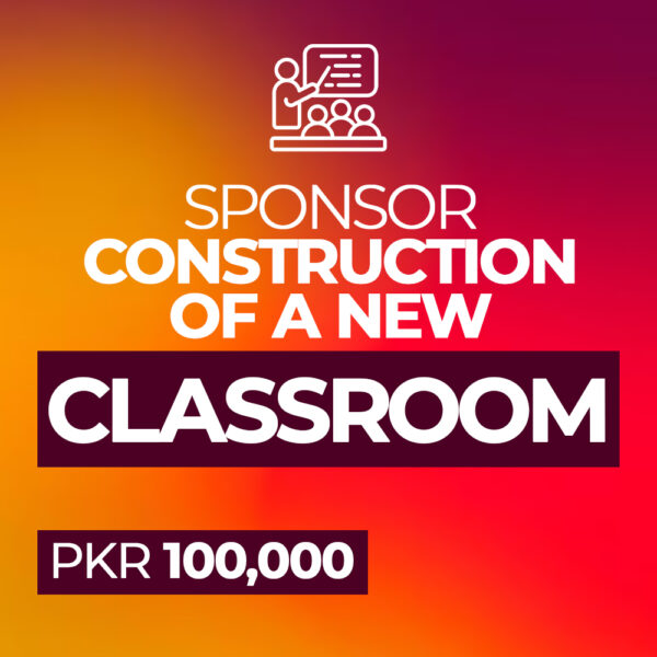 Sponsor Construction of a New Classroom