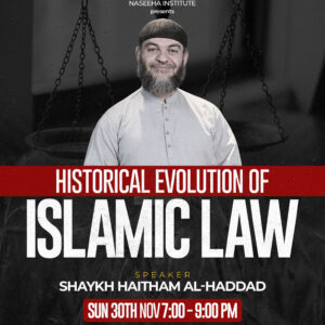 Historical Evolution of Islamic Law