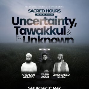 Uncertainty, Tawakkul & the Unknown